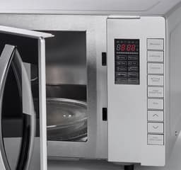 3-in-1 Magnetron met Grill en Ontdooifunctie - 23L RVS - 800W — thumbnail 2