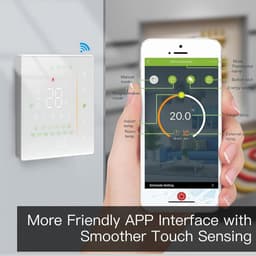 Wifi Thermostaat met Touchscreen voor Water- en Elektrische Verwarming — thumbnail 3