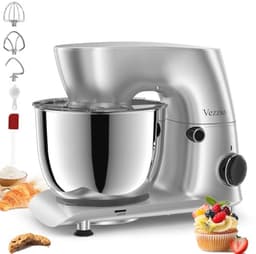 Krachtige Keukenmixer met Roestvrijstalen Kom en 10 Functies — thumbnail 1
