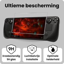 Screenprotector Geschikt voor Steam Deck OLED Bescherm Glas Screen Protector — thumbnail 5