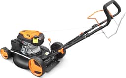 Benzine grasmaaier 51 cm zelfaandrijving 196 cc motor professioneel — thumbnail 5