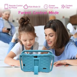 Kindertablet Pro Max - Vanaf 3 Jaar - Snelste Op De Markt - Ouderlijk Toezicht - 32GB - 2GB Ram - Vanaf 5 Jaar - Lichtblauw — thumbnail 4