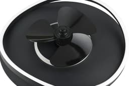 REALITY SORTLAND - Ventilator - Zwart mat - incl. 1x SMD 30 W - Licht apart schakelbaar - Geintegreerde dimmer - Lichtkleur instelbare - Nachtlampje - Dimbaar met schakelaar - Geheugenfunctie - 3 snelheidsinstellingen - Timer - Zomer- en wintermodus — thumbnail 2