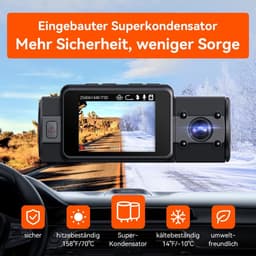 Dashcam - Dashcam Voor Auto - 4K - GPS - Infrared Night Vision — thumbnail 4