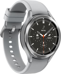 Samsung Galaxy Watch4 Classic - 46 mm - Smartwatch  Heren - LTE/4G - Zilver — thumbnail 5