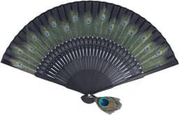 Elegante Opvouwbare Handventilator met Kwastjes in Chinese Retrostijl - Perfect voor Dansfeesten en Bruiloften — thumbnail 5