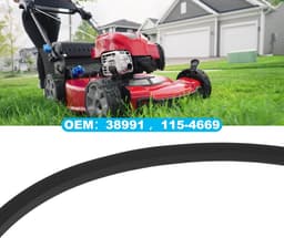 Dailygoods- Aandrijfriem - 2 Stuks - Compatibel met Toro Recycler - Rubber - Slijtvast - Voor achterwielaandrijving - Grasmaaierriem — thumbnail 5