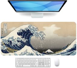 Olivivo® Muismat Grote Golf - Gaming Mousepad XXL - Onderlegger - Grote Muismat - 90x40 CM - Bureaulegger - Toetsenbord - Anti Slip - Waterproof - Desktop mat — thumbnail 1