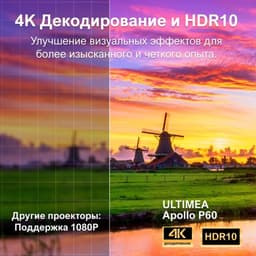 Beamer – Mini Beamer – Projector – Thuisbioscoop projector – Full HD Beamer – 1080p Resolutie – 30W Ingebouwde Speakers — thumbnail 2