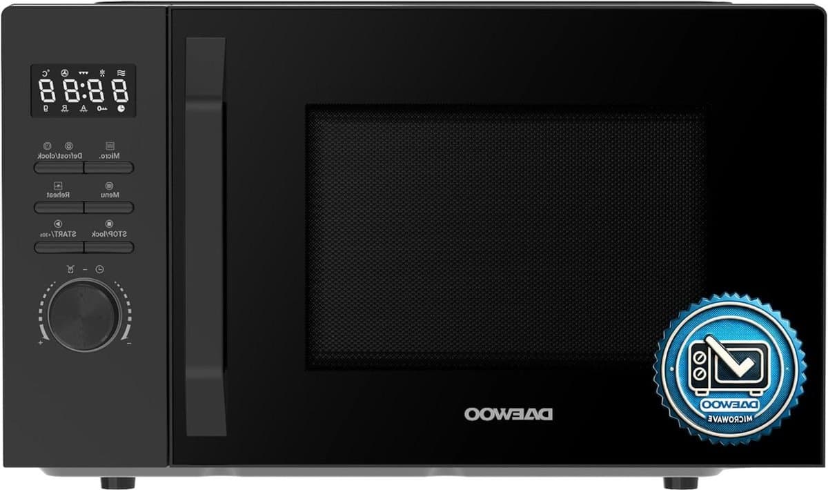 Magnetron Oven - Keuken Apparaat - Snel Opwarmen - Automatische Programma's - 20 Liter - Zwart — afbeelding 1