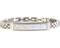 NOLATR Smart Bracelet LIORA - Slimme Sieraad met Hartslagmeter, Stappenteller & Slaaptracker - Zonder Abonnement - Zilver