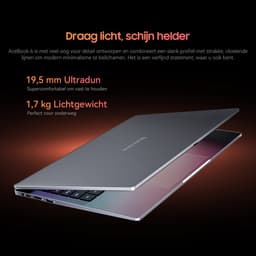Blackview AceBook 6 - Laptop - 15,6 inch Full HD - 16GB DDR4 RAM - 256GB SSD - AMD Ryzen 3 3300U - Windows 11 Notebook - Radeon Vega 6 Graphics - Grijs — thumbnail 5