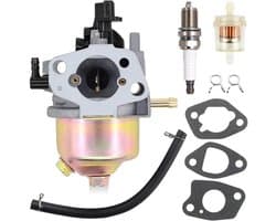 Carburateur - Grasmaaier onderdelen - Inclusief bougie en brandstoffilter - Voor Mountfield modellen - Perfect voor onderhoud en vervanging