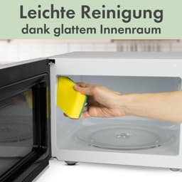 Magnetron met oven - Compacte oven - Snel maaltijden - 6 vermogensstanden - 20 liter inhoud - Wit — thumbnail 5