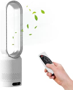 toren ventilator - luchtreinigers -Circulatie - Bladloze - Ventilator - Ultra-Stille - Slaapzaal - Bureau - Vloer -Elektrische - Toren -Zonder -Blad - Ventilator - Ventilator - Onzichtbaarheid — thumbnail 1