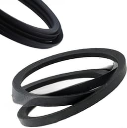 Aandrijfriem Grasmaaier - Transmissieriem Rubber - Gazon Onderhoud - Robuuste Rubber Constructie - 25 x 10 x 2 cm - Zwart — thumbnail 3