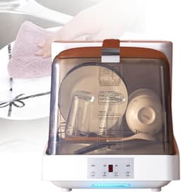 Aanrecht Vaatwasser - Mini Afwasmachine - Snel Afwassen - Ingebouwd Watertank - 6 Liter Tank - Wit — thumbnail 1