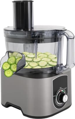 Elektrische Groentesnijder – Voedselprocessor – Keukenmachine – Groentensnijder – Blender – 600W Krachtige Motor – 7 Liter Grote Capaciteit — thumbnail 1