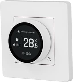 Slimme Thermostaat - Temperatuurregelaar - Energie Besparen - Instelbare Helderheid - 5A Belasting - Zwart — thumbnail 1