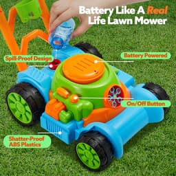 Dailygoods - Bubble Grasmaaier Peuter Speelgoed - Bellenmaaier Buiten voor Peuters — thumbnail 2