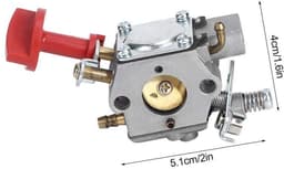 Dailygoods - Grasmaaier carburateur - Aftermarket vervangingsonderdelen - Hoge prestaties - Carburateur trimmer - Geschikt voor 243R 243RJ 543RBK 543R... — thumbnail 4