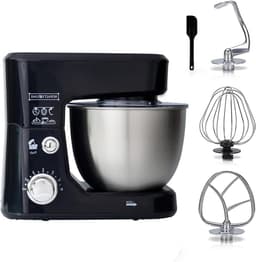 Keukenmachine - Mixer Robot - Bakken en Koken - Planetaire Beweging - 4 Liter Kom - Zwart — thumbnail 1