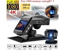 Archi Dashcam Full HD – Recorder - 170° Groothoeklens – Nachtzicht - Opname - Parkeerbewaking en Bewegingsdetectie