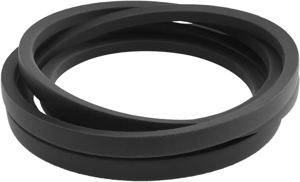 Dekriem Grasmaaier - Aandrijfriem V-snaar - Onderhoud Tuin - Hoge sterkte rubber - 263x0.5 inch - Zwart — afbeelding 1