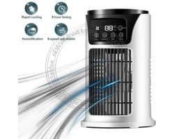 Archi Draagbare Mini Aircooler – Airco - Multifunctionele 3-in-1 Luchtkoeler met 300 ml Watertank – 6 Windsnelheden - Timer