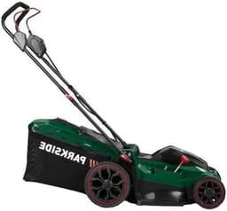 Accugrasmaaier - Draadloze grasmaaier - Gazononderhoud - Borstelloze motor - 40 cm snijbreedte - Groen — thumbnail 1