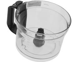 Mengkom - Reservekom Keukenmachine - Bereiden van Ingrediënten - Met Handvat - 22 x 20 x 13 cm - Grijs