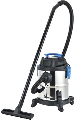 Klarven® Stofzuiger Zilver - 3-in-1 Nat- en Droogzuiger - Krachtige 1200W Zuigkracht met Blaasfunctie - Tank 15 Liter — thumbnail 1