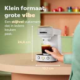Philips koffiepadmachine Senseo Vibe CSA225/50 Grijs — thumbnail 5