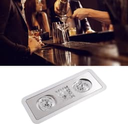 Spoelbak Bekerspoeler - Glasspoeler Keuken - Snel Glazen Wassen - Hogedruk Meerhoek - 3305 gram - Zilver — thumbnail 3