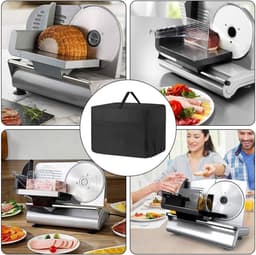 Keukenmachinehoes - Apparaatbeschermer - Keuken Organiseren - Waterdicht Stofvrij - 39.8 x 29 x 29 cm - Zwart — thumbnail 5