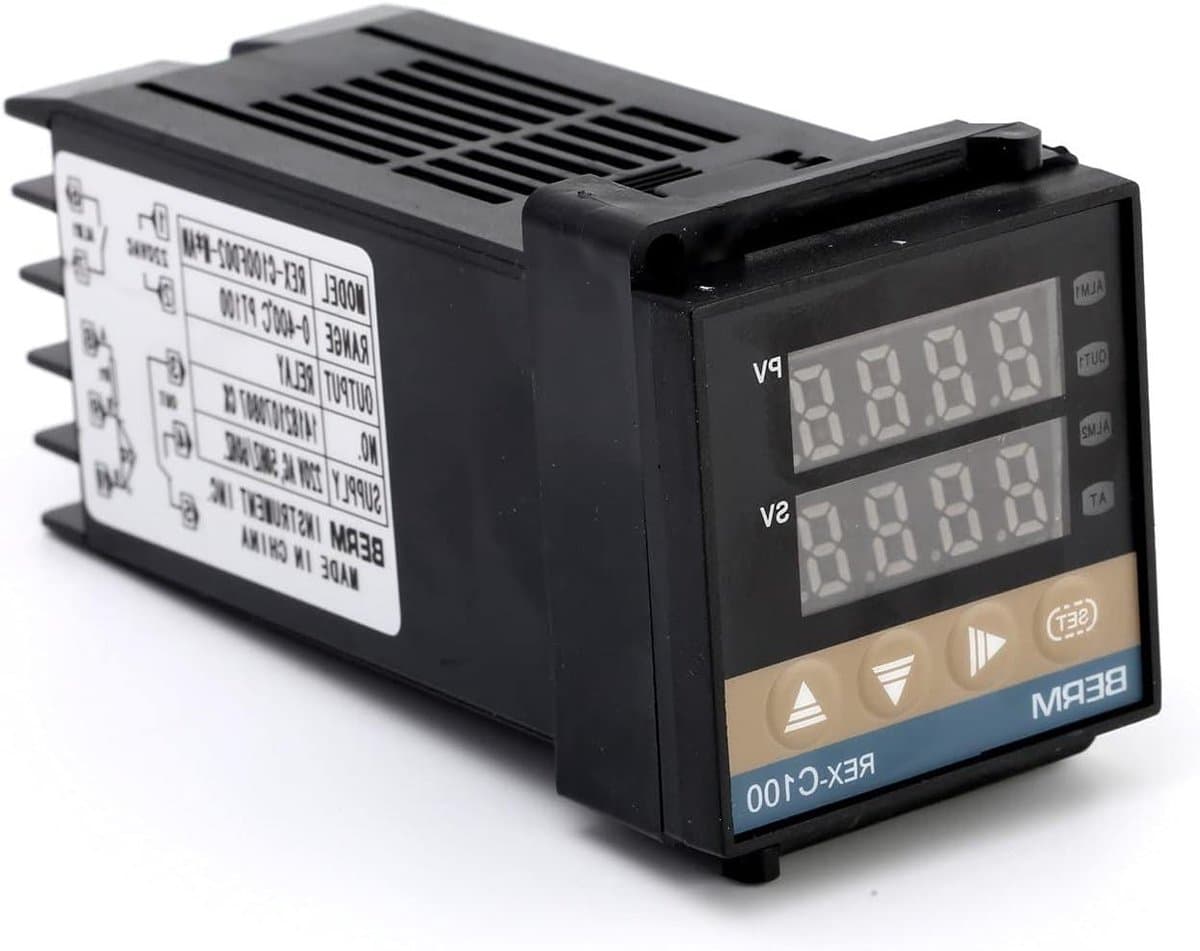 Thermostaat Relais - Temperatuurregelaar Thermostaatrelais - Temperatuur Regelen - Digitale Precisie - 10.7*4.8*4.8CM - Niet gespecificeerd — afbeelding 1