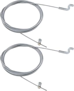 SnelShoppen - 2PCS Grasmaaier Z-kop Gashendel Kabel 2000mm Z-haak Motor Remkabel Tuin Grasmaaier Flexibele Gashendel Kabel Diameter 1.5mm — thumbnail 1