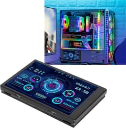 3,5-inch USB-minischerm - Temperatuurmonitor - Zwart - CPU RAM HDD-gegevensmonitor - Uniek secundair scherm voor pc — thumbnail 4