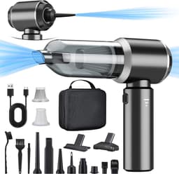 Handstofzuiger 2-in-1 - Draadloos met Blaasfunctie - 18000PA - Oplaadbaar - Voor Auto en Huis — thumbnail 1