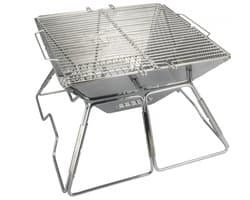 AceCamp BBQ opvouwbaar | stainless steel | small 36 x 34 x 22cm
