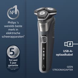 PHILIPS Series 5000 Scheerapparaat mannen Grijs  S5887/35 — thumbnail 4