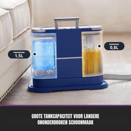 MMP® Tapijtreiniger machine - Tapijtreiniger - Tapijtreiniger apparaat - Blauw - 20cm x 39cm x 30cm — thumbnail 5