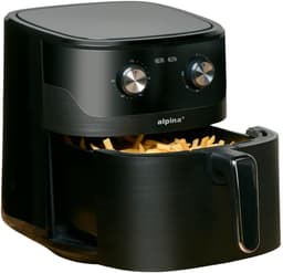 Alpina 6L 1600W Airfryer - Digitale Touch Bediening - Anti-aanbak Frituurmand - Meerdere Kookfuncties — thumbnail 1