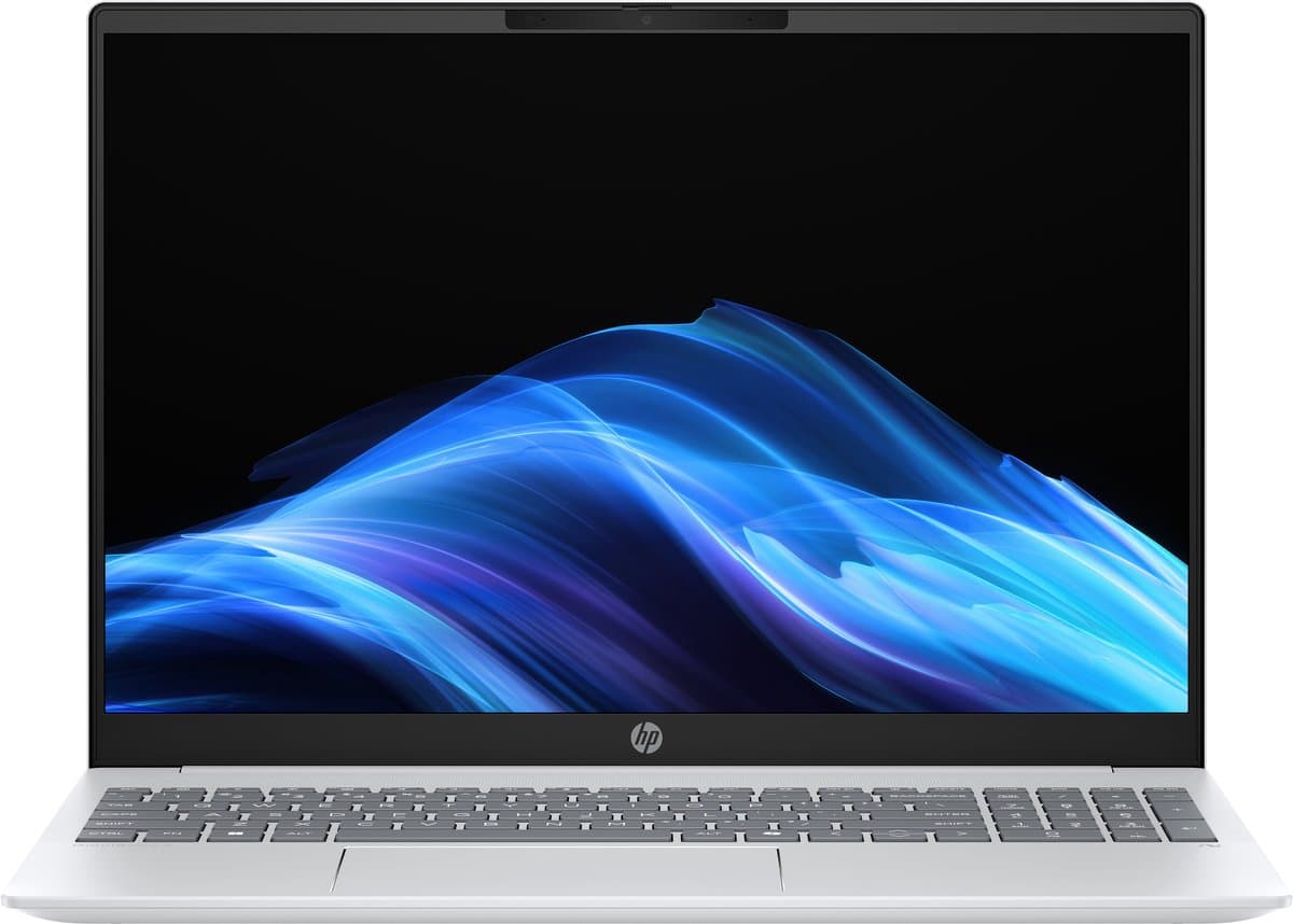 HP OmniBook 5 Next Gen AI 16-ag1030nw Copilot+ PC AMD Ryzen AI 7 350 Laptop 40,6 cm (16") 2K 24 GB LPDDR5x-SDRAM 512 GB SSD Wi-Fi 6E (802.11ax) Windows 11 Home Zilver — afbeelding 1