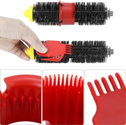 Borstelset geschikt voor Roomba 600-serie - 10-delige accessoirekit (zijborstels, filters, eindborstel, enz.) voor robotstofzuiger — thumbnail 2