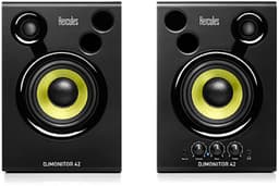 Hercules DJMonitor 42 - Actieve 4" Studiomonitorset - 2x 20W RMS (80W Piek) Speakers - DJ & Studio — thumbnail 3