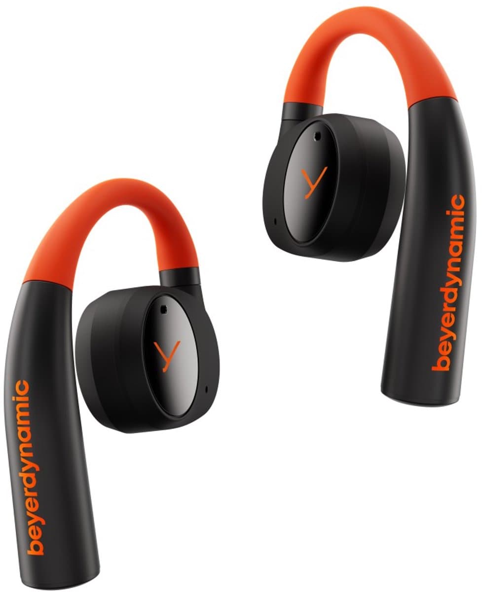 BEYERDYNAMIC Verio 200 226461 Open-ear Draadloze oordopjes Zwart / Oranje — afbeelding 1