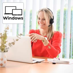 Hama PC-Office-headset HS-USB250 Stereo Zwart — thumbnail 3