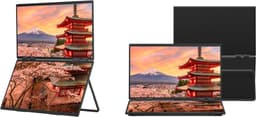 JAPANNEXT Dual Portable Monitor 23.8"(x2) IPS Full HD (1920x1080) 100Hz | JN-DMD-IPS238F-C4 — thumbnail 5
