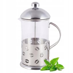 Glazen French Press 1000 ml voor Koffie & Thee - Hittebestendig — thumbnail 2